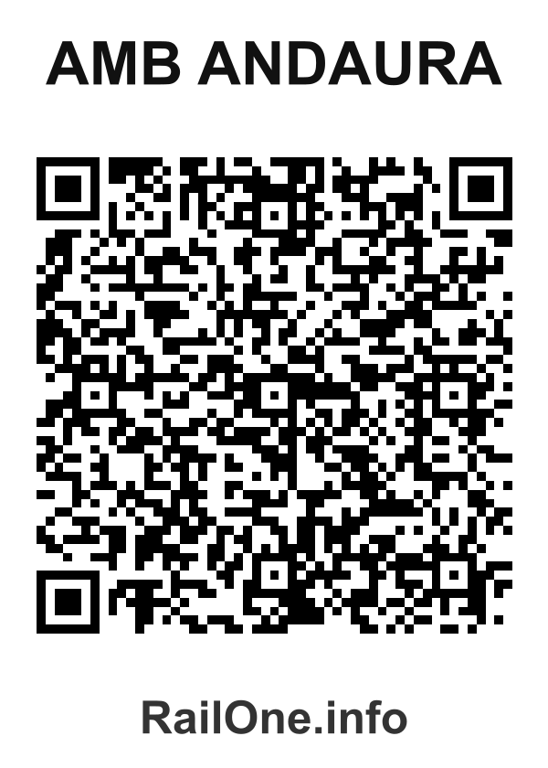 RailOne QR Code for Amb Andaura station