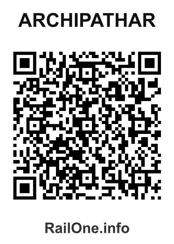 RailOne QR Code for Archipathar station