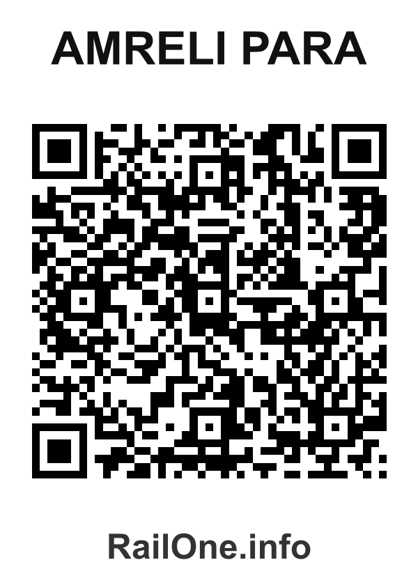 RailOne QR Code for Amreli Para station