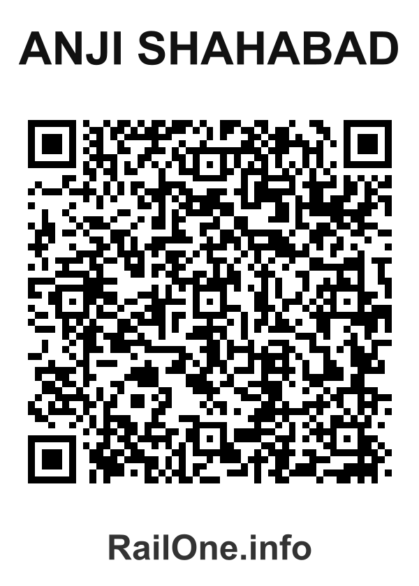 RailOne QR Code for Anji Shahabad station