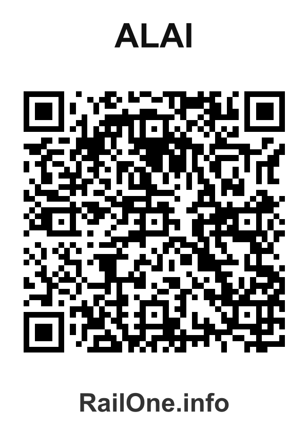 RailOne QR Code for Alai station