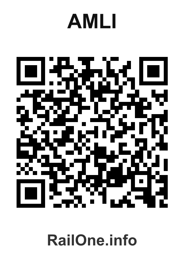 RailOne QR Code for Amli station