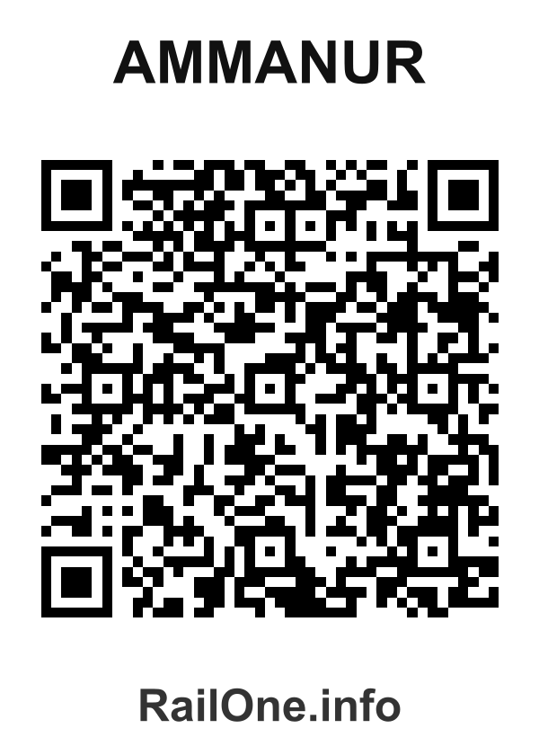 RailOne QR Code for Ammanur station