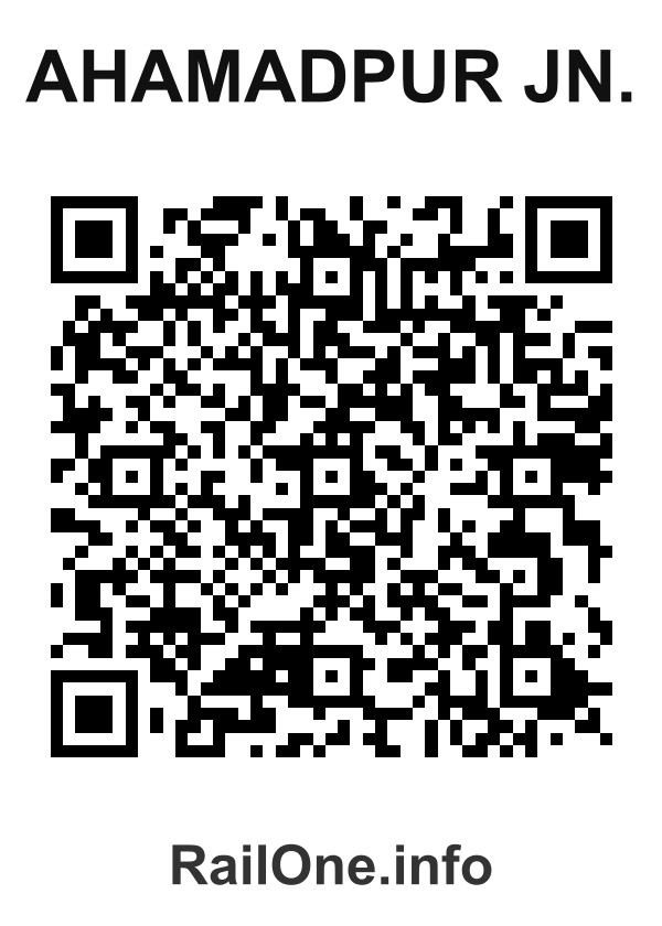 RailOne QR Code for Ahamadpur Jn. station