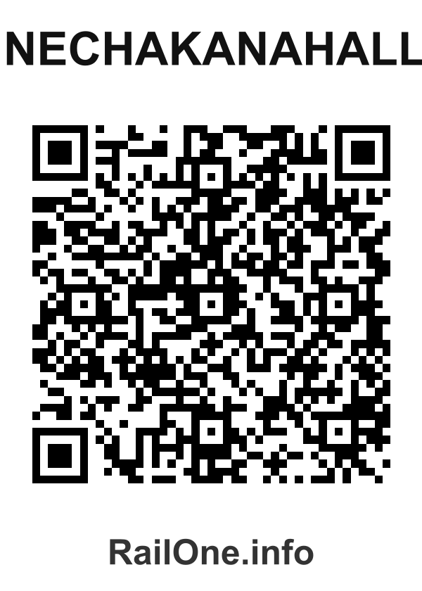 RailOne QR Code for Annechakanahalli H station
