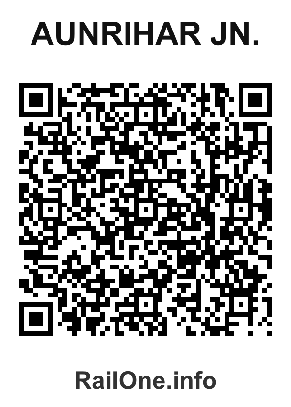 RailOne QR Code for Aunrihar Jn. station