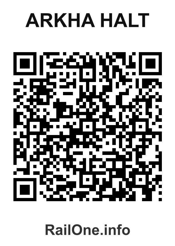 RailOne QR Code for Arkha Halt station