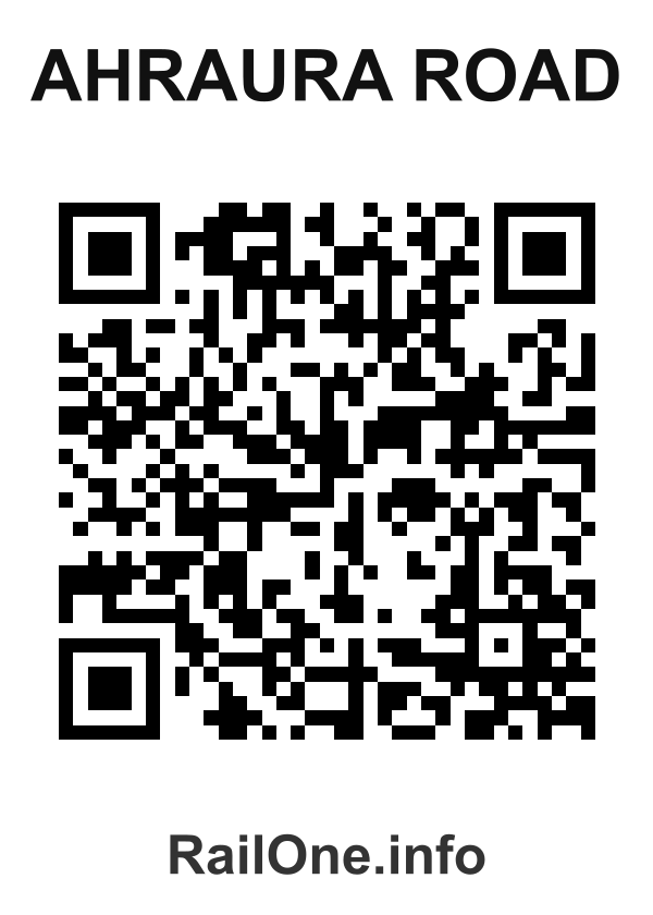 RailOne QR Code for Ahraura Road station