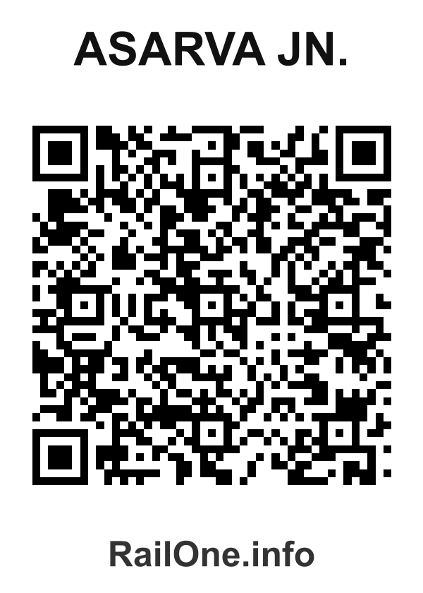 RailOne QR Code for Asarva Jn. station