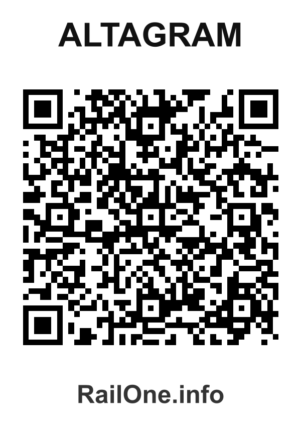 RailOne QR Code for Altagram station