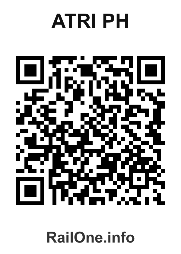 RailOne QR Code for Atri Ph station