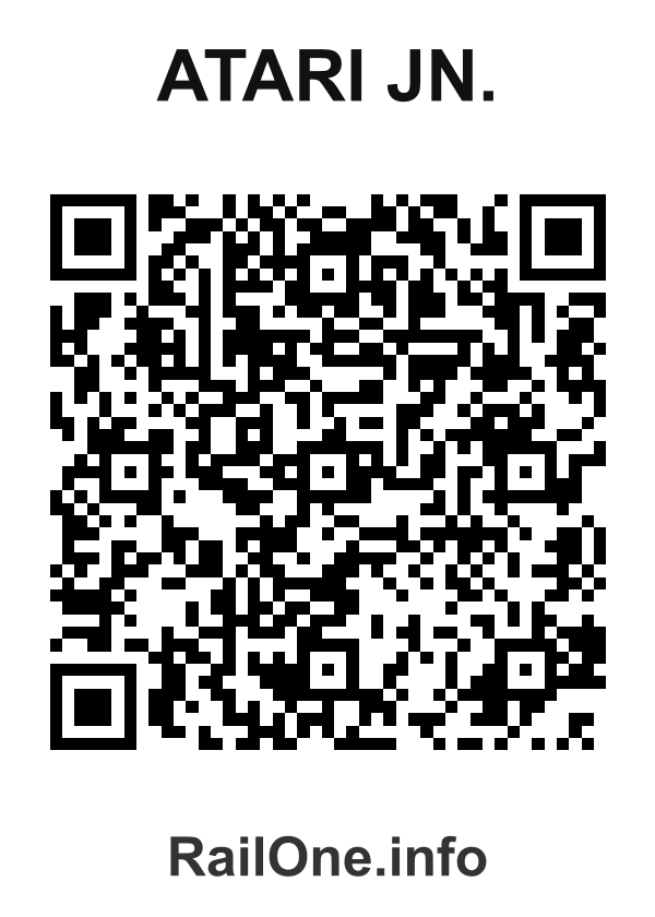 RailOne QR Code for Atari Jn. station