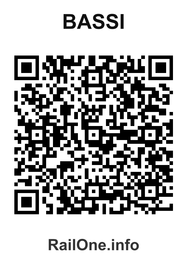 RailOne QR Code for Bassi station