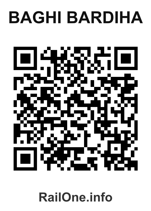 RailOne QR Code for Baghi Bardiha station