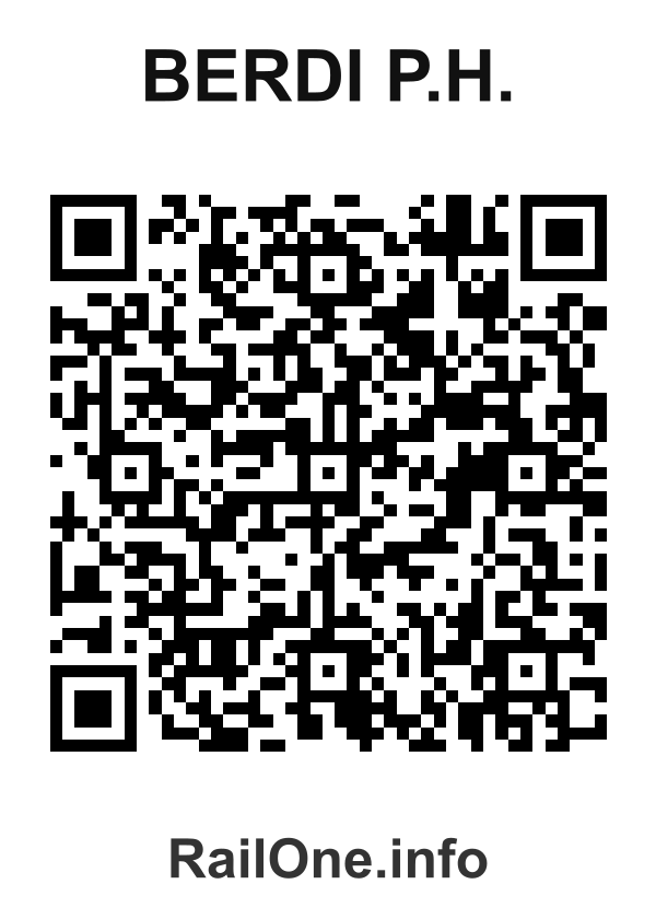 RailOne QR Code for Berdi P.h. station