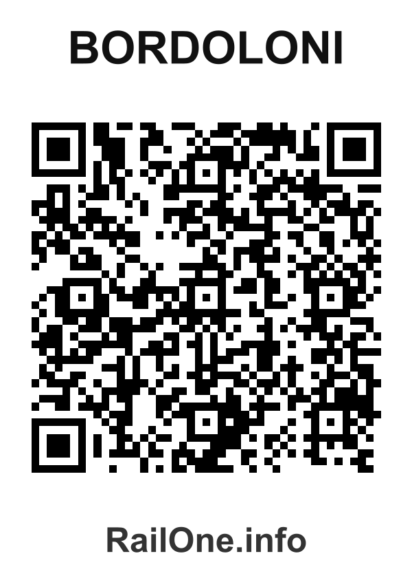 RailOne QR Code for Bordoloni station
