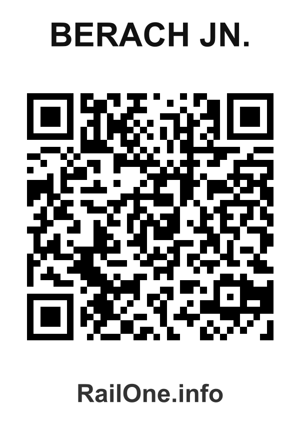 RailOne QR Code for Berach Jn. station