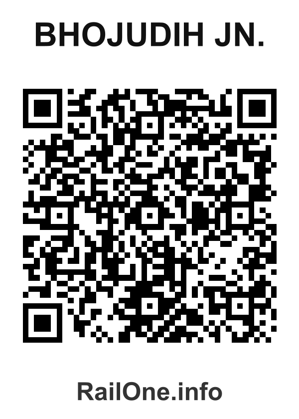 RailOne QR Code for Bhojudih Jn. station