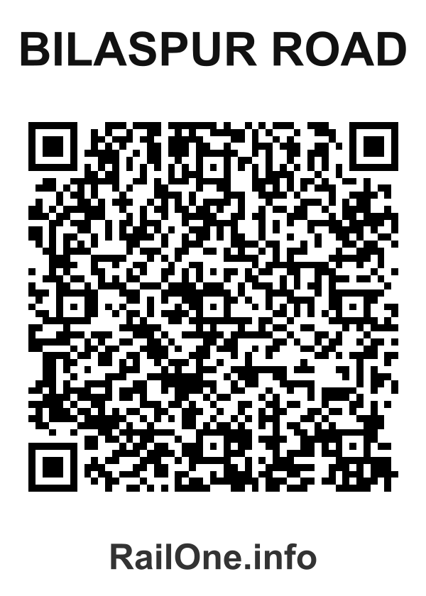 RailOne QR Code for Bilaspur Road station