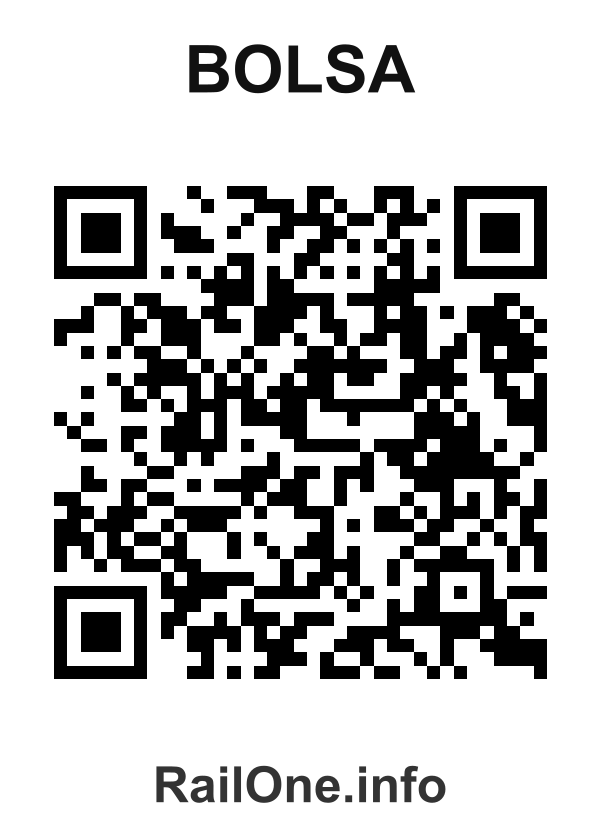 RailOne QR Code for Bolsa station