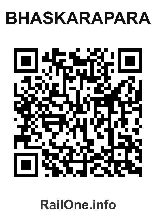RailOne QR Code for Bhaskarapara station