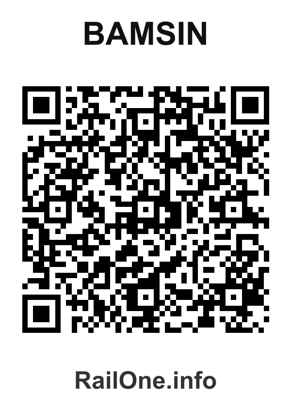 RailOne QR Code for Bamsin station