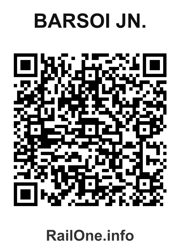 RailOne QR Code for Barsoi Jn. station