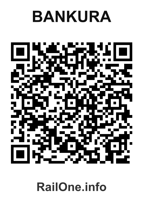 RailOne QR Code for Bankura station