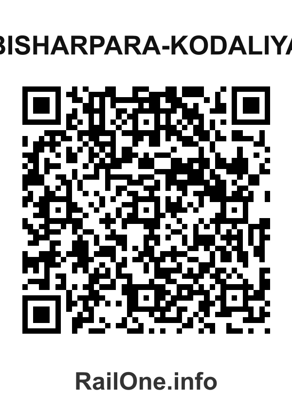 RailOne QR Code for Bisharpara-kodaliya station