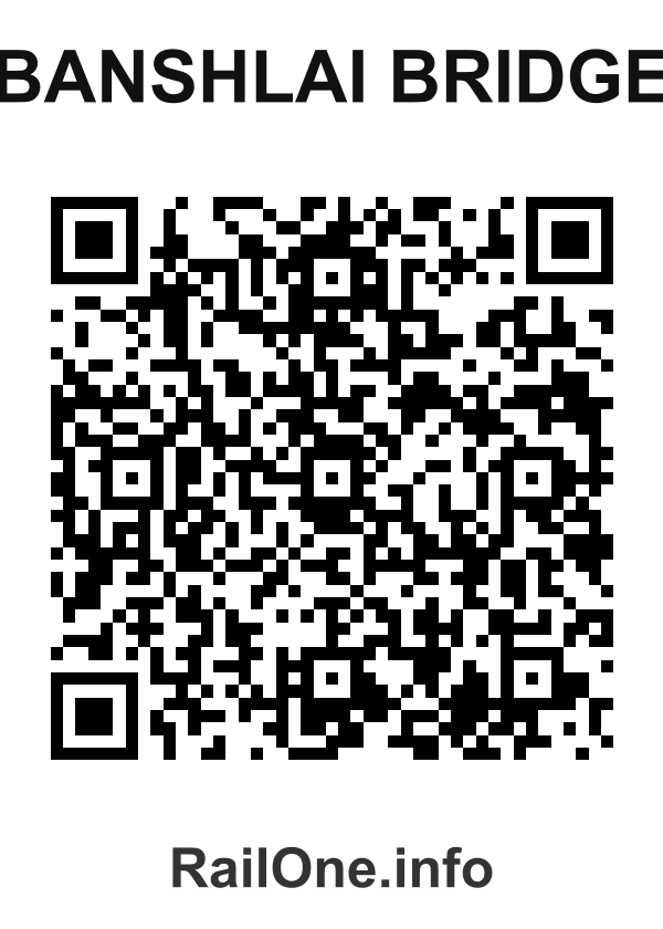 RailOne QR Code for Banshlai Bridge station