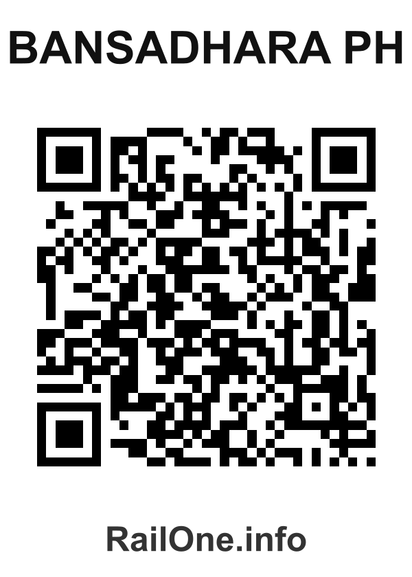 RailOne QR Code for Bansadhara Ph station