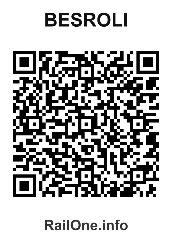 RailOne QR Code for Besroli station