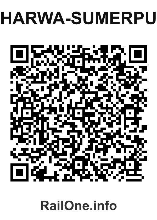RailOne QR Code for Bharwa-sumerpur station