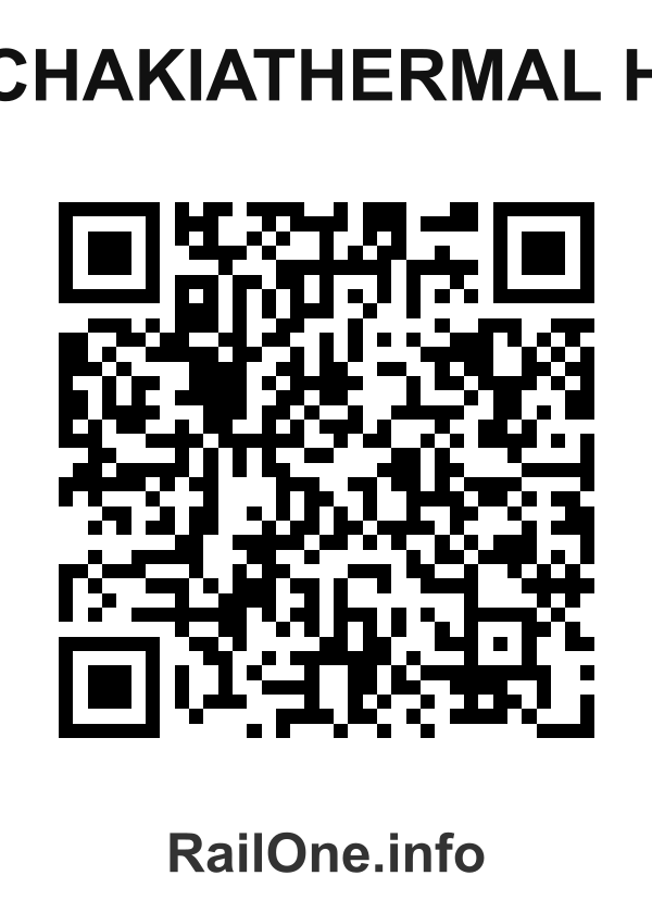 RailOne QR Code for Chakiathermal H station
