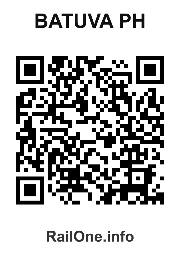 RailOne QR Code for Batuva Ph station