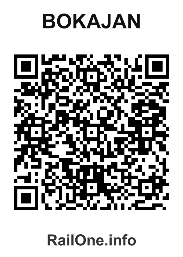 RailOne QR Code for Bokajan station
