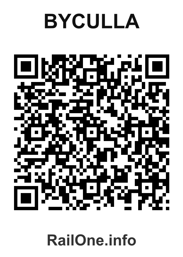 RailOne QR Code for Byculla station