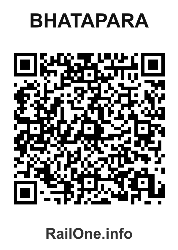 RailOne QR Code for Bhatapara station
