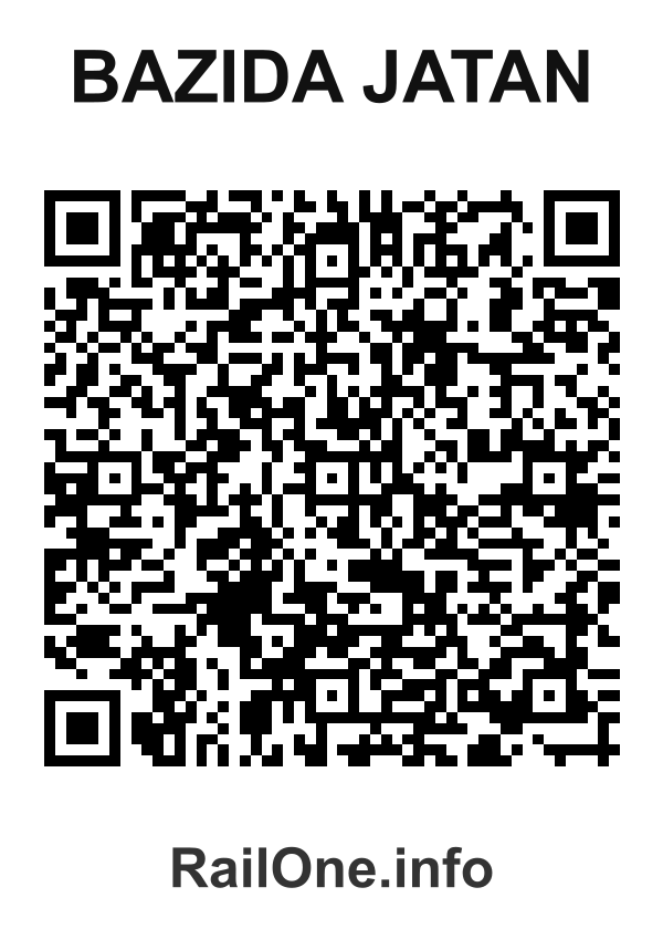 RailOne QR Code for Bazida Jatan station