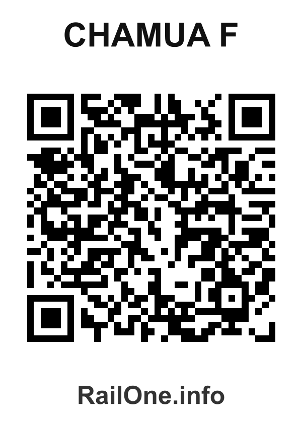 RailOne QR Code for Chamua F station