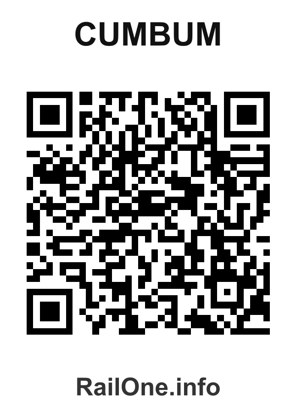 RailOne QR Code for Cumbum station