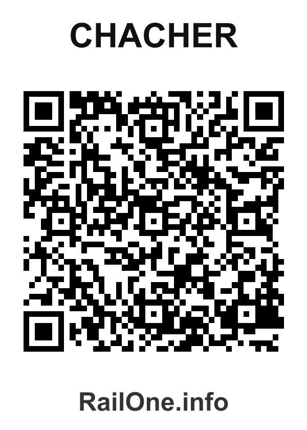 RailOne QR Code for Chacher station