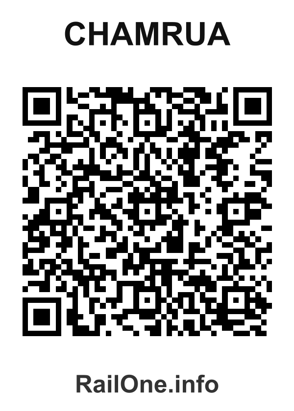 RailOne QR Code for Chamrua station