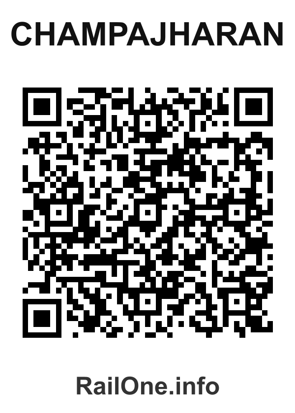 RailOne QR Code for Champajharan station