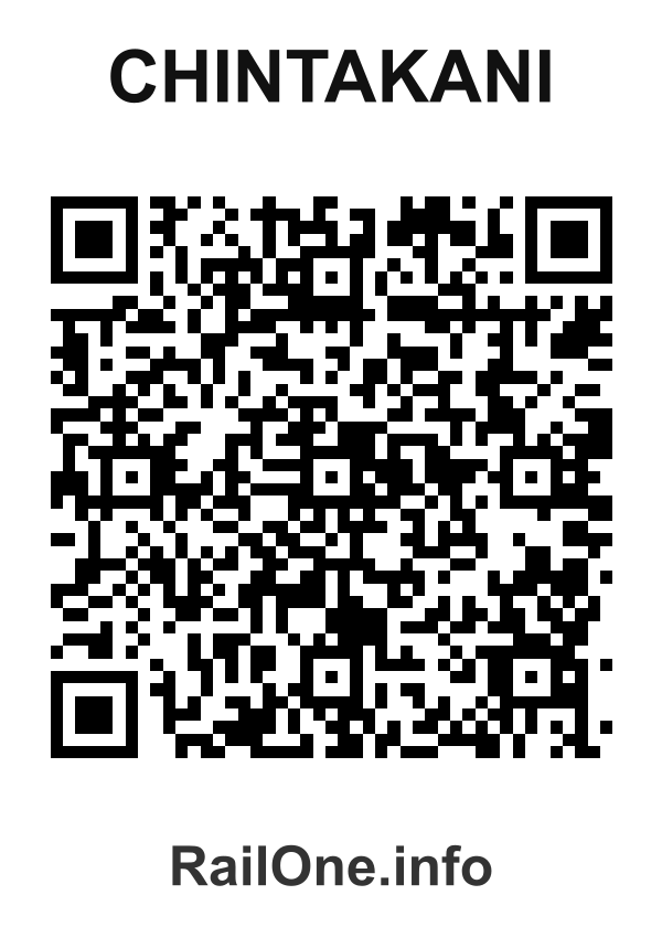 RailOne QR Code for Chintakani station