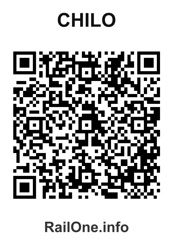 RailOne QR Code for Chilo station
