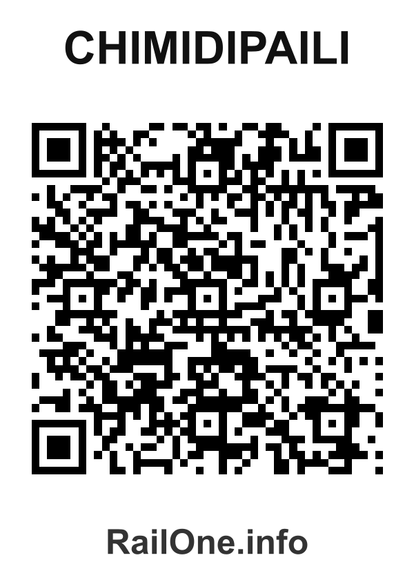 RailOne QR Code for Chimidipaili station
