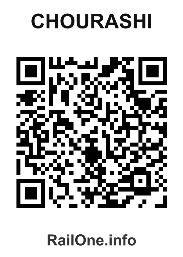 RailOne QR Code for Chourashi station