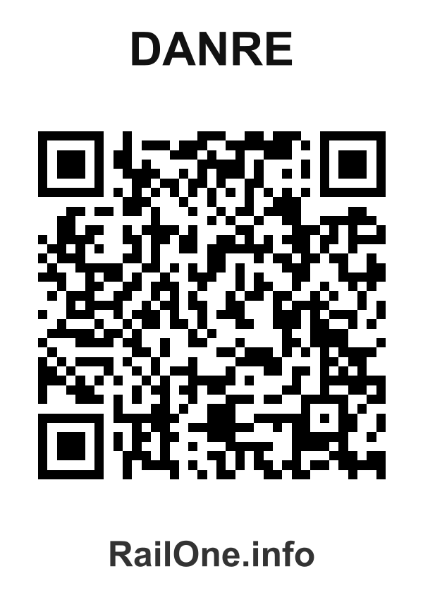 RailOne QR Code for Danre station
