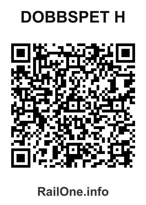 RailOne QR Code for Dobbspet H station